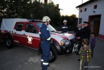 Šmarenski gasilci z novim vozilom, oktober 2010